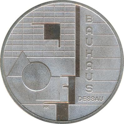 BRD 10 Euro 2004 A Bauhaus Dessau Silber*