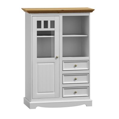 Kommoden Regal Holz Schrank Schränke weiss Anrichte Landhaus Kommode Anrichte