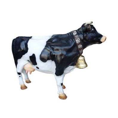 Aufsteller Rind Dekoration Bauernhof Deko Garten Kühe Skulptur Kuh 75cm XXL Neu