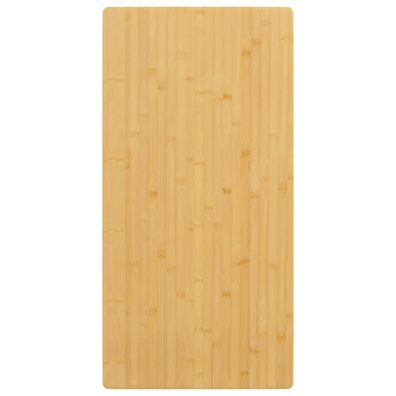 vidaXL Tischplatte 50x100x1,5 cm Bambus