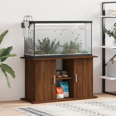 vidaXL Aquariumständer Braun Eichen-Optik 101x41x58 cm Holzwerkstoff