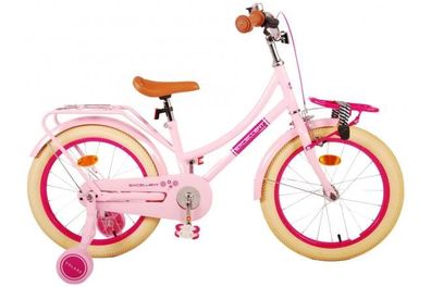 Volare Excellent Kinderfahrrad - Mädchen - 18 Zoll - Pink - 95% montiert