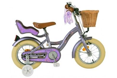 Volare Blossom Kinderfahrrad - Mädchen - 12 Zoll - Lila