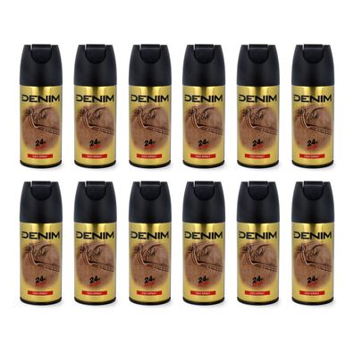 DENIM GOLD deodorant 12x 150 ml