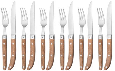 WMF Steak Besteck-Set Ranch, 12-teilig 3201002428