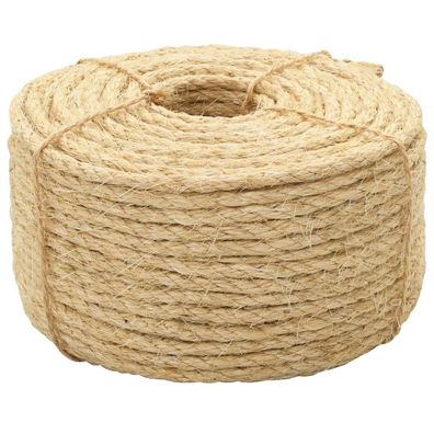 vidaXL Seil 100% Sisal 8 mm 250 m