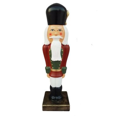 Nussknacker 97cm Soldat Statue Weihnachten Skulpturen Statuen Dekoration Deko