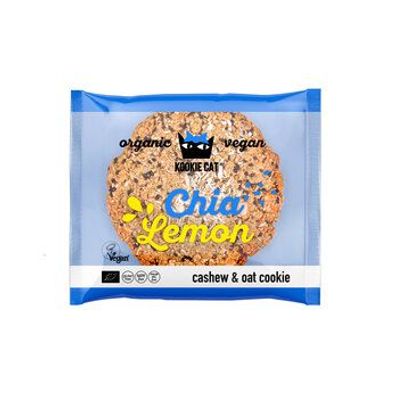 Kookie cat 6x KookieCat Chia Lemon, 50g, glutenfrei 50g