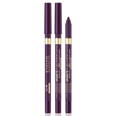 Eveline Cosmetics Variete Aubergine Gel Eyeliner 10, 12 Farben