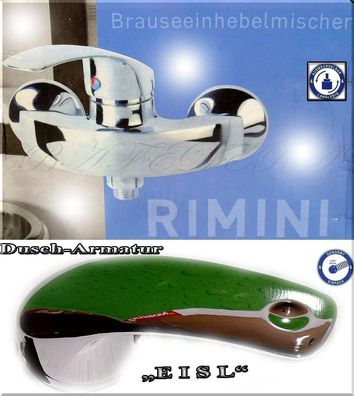 EISL RIMINI Blue Designer Duscharmatur wannen brause Dusche armatur 140-170 D 21