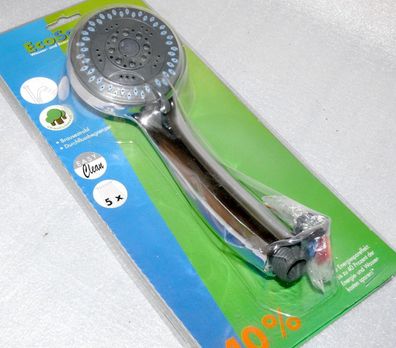 Kirchhoff ECO SAVE Designer Handbrause Duschkopf Hand Wand Dusche Brause 5x Umst