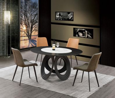 Komplett Set Esstisch 4x Stühle Esszimmer Set Ess Gruppe Holz Tisch Tische 5tlg
