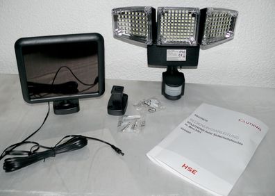 Solutions 188LED Security Strahler Bewegungsmelder Solar Sicherheit Licht IP44