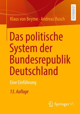 Das politische System der Bundesrepublik Deutschland, Andreas Busch