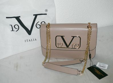 Versace VI20AI0027 BORSA A MANO 19V69 Italia Design Damen Schulter Tasche Beige