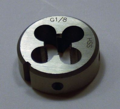Schneideisen BSW 1/8 x 40 Whitworthgewinde BS 84 DIN 223 Rechts Rechtsgewinde