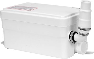 WC Hebeanlage, Fäkalienpumpe Dusche Waschbecken ohne Zerkleinerer 250W