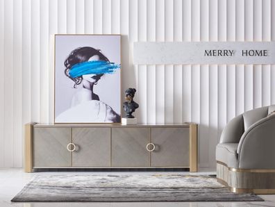 Luxus rtv sideboard Schrank Kommode Schränke Sideboard lowboard Hotel Möbel neu