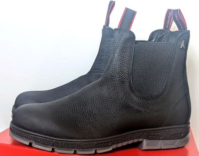 Australian Hobo ENgrey black, Reitstiefelette Lederstiefelette Reitschuh schwarz