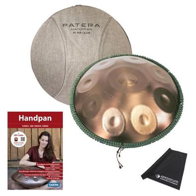 Patera Handpan HPDM-5 D-Amara Edelstahl mit Lehrbuch