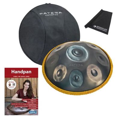 Patera Handpan HPDM-4 D-Amara mit Lehrbuch