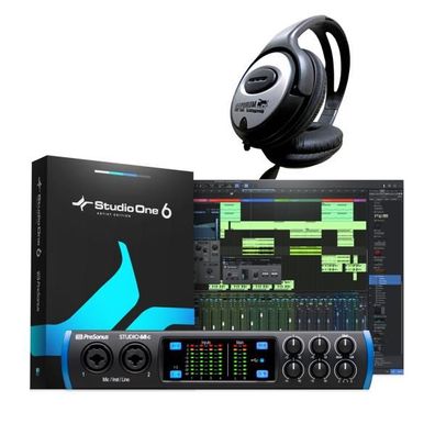 Presonus Audio-Interface Studio 68C USB-C mit Kopfhörer