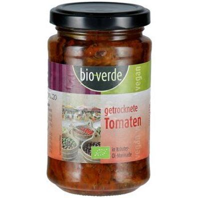 bio-verde Sonnengetrocknete Tomaten mit frischen Kräutern in Öl-Marinade 200 g 200g