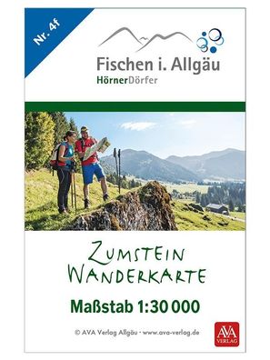 Zumstein Wanderkarte Fischen i. Allgäu,