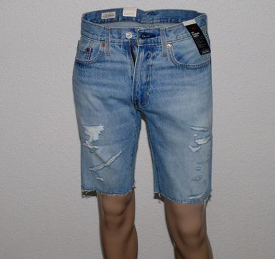 Levi's 405 SPACE MATES Standard Shorts Original Style Jeans Short W30 W31 Blau