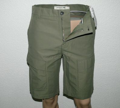 Lacoste FH28100002C Classic Shorts Reise Freizeit Short Relax Fit Short W30 Oliv