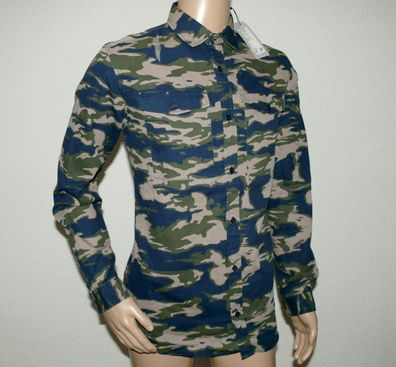 Jack & Jones 12132098 JCO Combat Hemd Shirt Langarm Slim L Brindle Hanger Militä