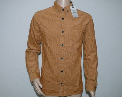 Jack & Jones 12142218 JOR CODY ONE Pocket Over Hemd Shirt Langarm Slim L Meerkat