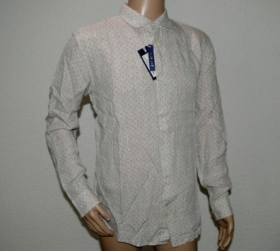 Jack & Jones 12132378 JPR Edwin Plain Hemd Shirt Langarm Slim L/XL Grey Pepper