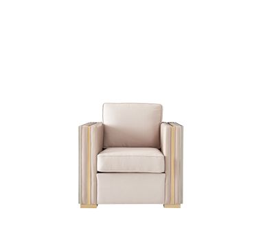Designer Wohnzimmer Einrichtung Sessel Einsitzer Polster Sofa Couch Fernseh neu
