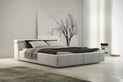 Bett Designer Polsterung Hotel Doppelbetten Multifunktion Betten 180 x 200 Neu