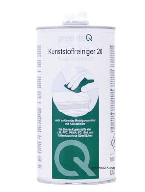 greenteQ Kunststoffreiniger 20, 1 Liter