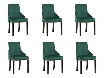 6x Design Polster Sitz Stühle Stuhl Seht Garnitur Sessel Lounge Club Set Karcz