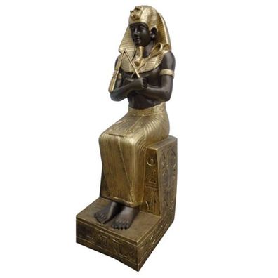 Ägyptische Pharao Figur Statue Skulptur Statuen Figuren 125 cm Antik Stil Neu