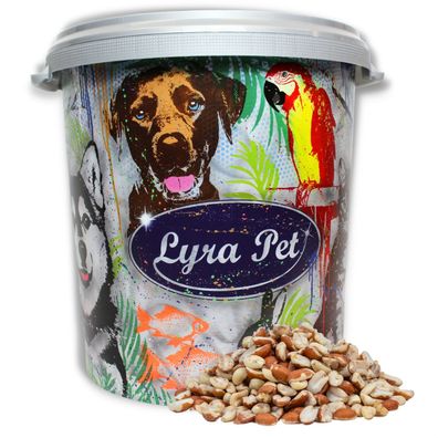 10 - 25 kg Lyra Pet® Erdnusskerne Splits gemischt blanchiert und mit Haut