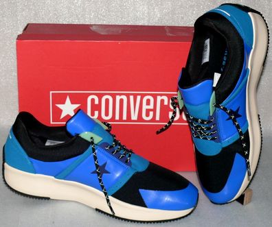 Converse 163119C RUN STAR OX Mesh & Leder Schuhe Sneaker Boots 47,5 Multi Color