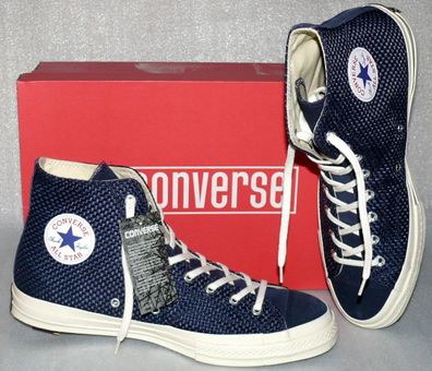 Converse 155451C ALL STAR CTAS 70 Hi Canvas Schuhe Sneaker Boots 45 Navy Egret