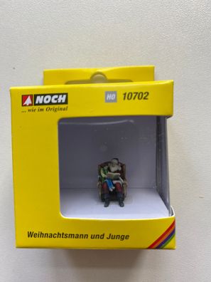 Noch 10702 Weihnachtsmann und Junge, 3D Figuren H0 (1:87)