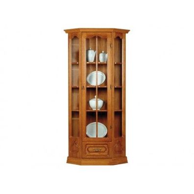 Klassische Schrank Anrichte Vitrine Kommode Vitrinen Glasschrank Vitrinenschrank