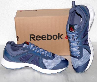 Reebok AR2454 ZONE Cushrun 2.0 Sport Schuhe Ultra Sneaker Boots 44 45 Navy Weiß