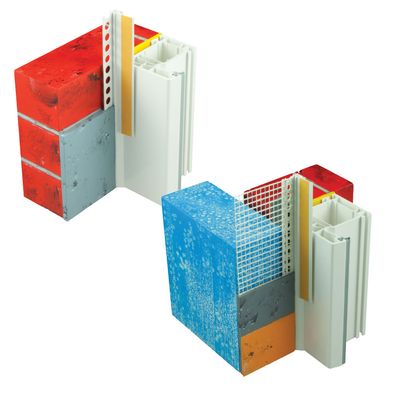 30x VWS Laibungsprofil Dynamik PVC