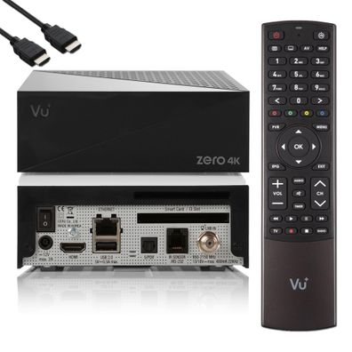 VU+ Zero 4K 1x DVB-S2X Multistream Linux UHD Receiver