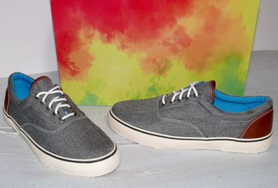 Next 08712 FIRST LOT Canvas Stoff Schuhe Ultra Klassische Sneaker 42 47 Grey BRN