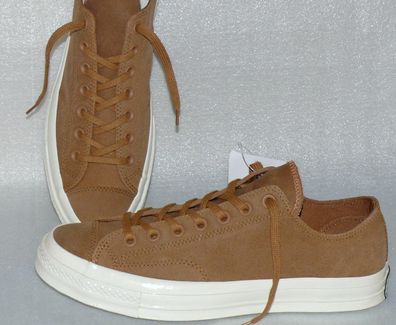 Converse 161451C ALL STAR CHUCK 70 OX Suede Leder Schuhe Sneaker 45 49 Caramel