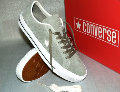 Converse 160527C ONE STAR PRO OX Suede Leder Schuhe Sneaker 41 46 Dark Stucco We