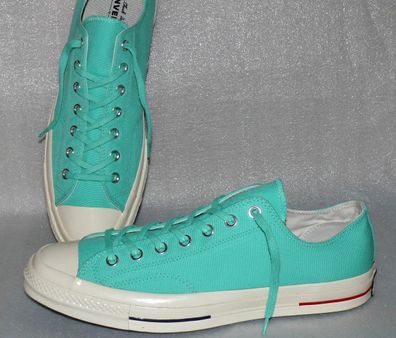 Converse 160495C CHUCK 70 OX Canvas Schuhe Sneaker Boots 46,5 Menta Egret Navy